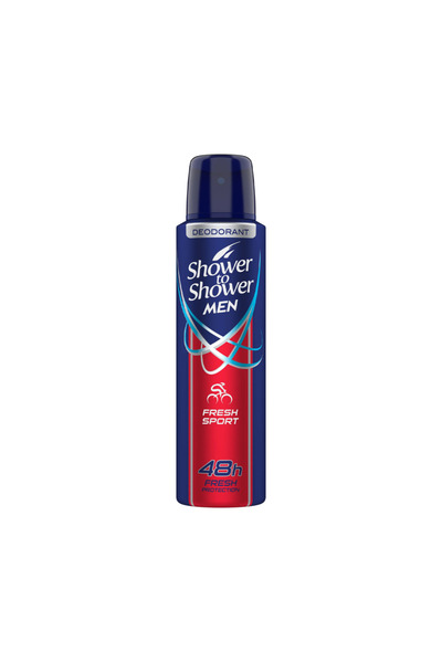 Shower To Shower Deodorant Spray for Men FRESH SPORT 150 ML - STM 52