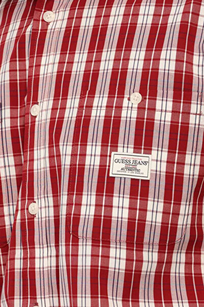 Guess Jeans Men's Multicolor Regular Fit Shirt M5Yh37Wh7Q1-L51C