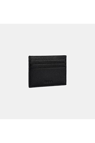 Desa Women's Black Leather Card Holder