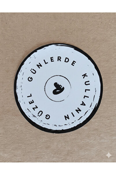 Bimotif Sticker 175 Pieces Use on Nice Days Black and White Old Style Ready-Made Sticker