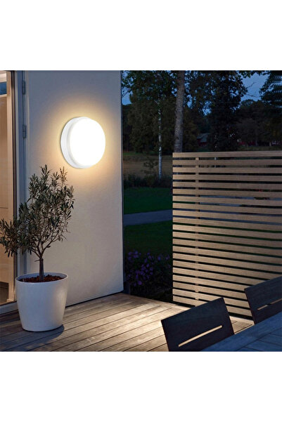 LEDIGANT Aplica LED 30W Round Exterior, 4000k, alb