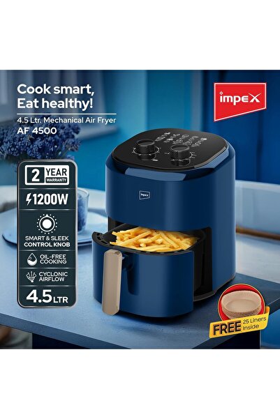 İMPEX Air Fryer 4.5 Liter (AF 4500)