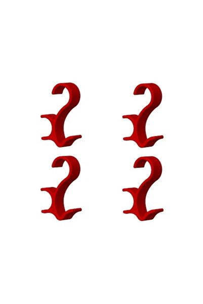 IMALDI PRO Set de 4 cârlige pentru prosoape de calorifer IMALDI PRO, plastic,...