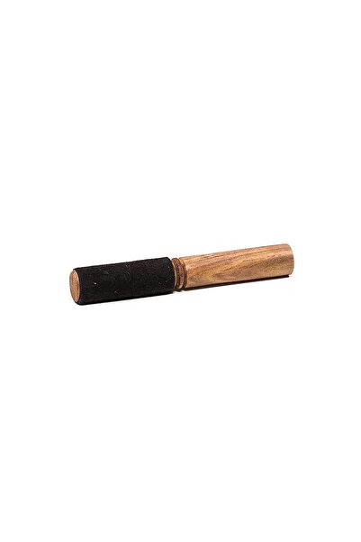 BOL Black leather scrubber ( ) - ± 90g ± 19x3cm