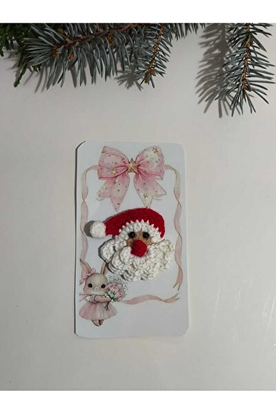 Momsada هدية مشبك بتصميم سانتا كلوز للأطفال والرضع بمناسبة عيد الميلاد ورأس ا...