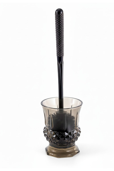 LUCES DESİGN Βούρτσα WC Prizma με ακρυλικό διαφανές σχέδιο