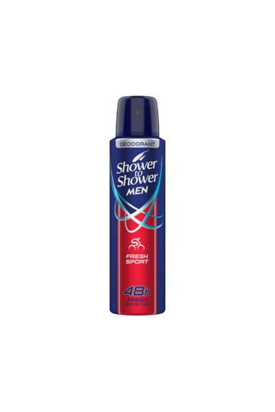 Shower To Shower Deodorant Spray for Men FRESH SPORT 150 ML - STM 52