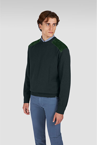 PAUL&SHARK Men's Knitted Wool Roundneck Sweater