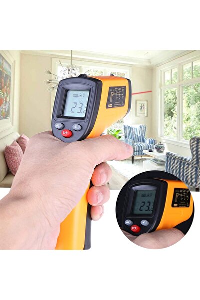 Morelian Digital Infrared Thermometer Laser Non-Contact -50 to 380°C (NOT for Humans)