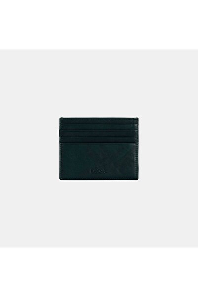 Desa Women's Green Leather Card Holder
