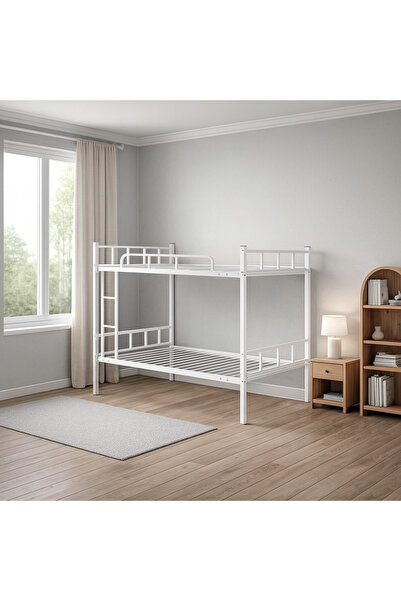 SADANHOME سرير حديد دورين 153سم 190Xسم 90X سم