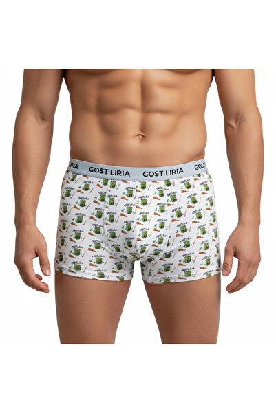 GOST LİRİA - Macha Desenli Erkek Boxer