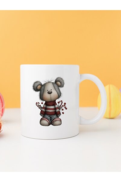 IŞILAY PROMOSYON كوب على شكل دب تيدي لعيد الميلاد موديل 12
