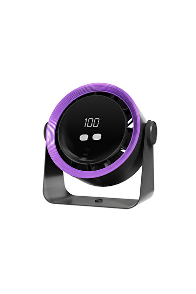 STLA مروحة سطح المكتب FSZ01 بمحرك بدون فرشاة بشاشة رقمية و100 إعداد سرعة