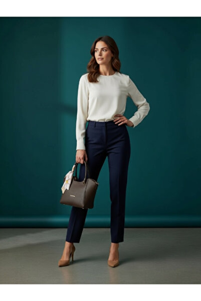 GOLDEN POLO Women's Stylish Leather-Look Shoulder & Hand Bag – Brown – with S...