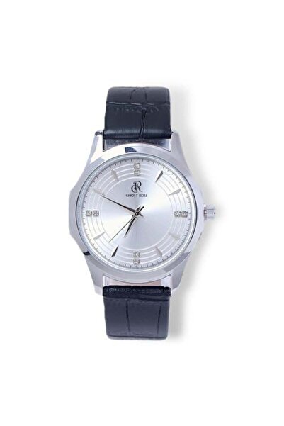 GHOST ROSE Men's Leather Watch