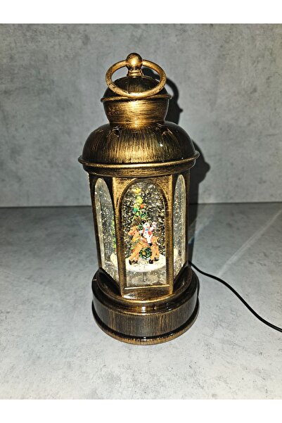 IRILIS Christmas Decoration with Snow Globe, LED and Music – Reindeer & Fir Tree, Batteries/USB