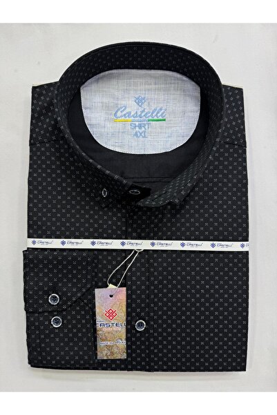 Castelli Printed Stretch Fabric New Season Plus Size Men's Shirt