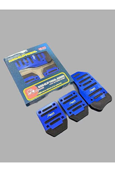 OTO SÜSLEN İSTANBUL Araba Pedal Seti Spor Kaymaz Manuel Araba Gaz Fren Debriy...