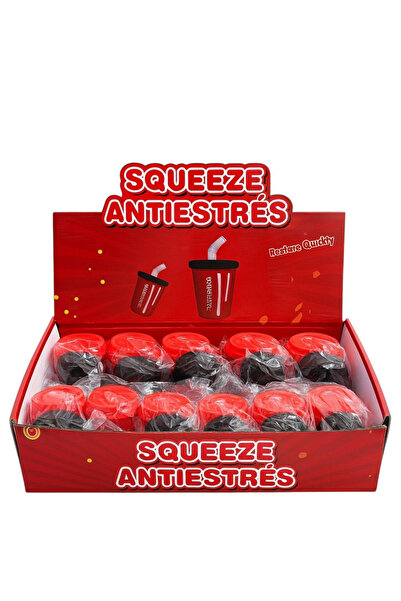 BaoBao Antistress Toy Soft Drink Glass – Squeeze Red Soft Restore Quickly Gniotek