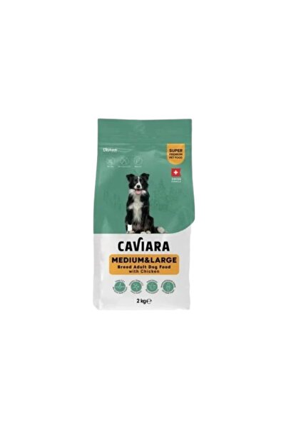 Klybeck Clippec Caviara Dry Dog Food for Medium and Large Breeds with Chicken 2kg