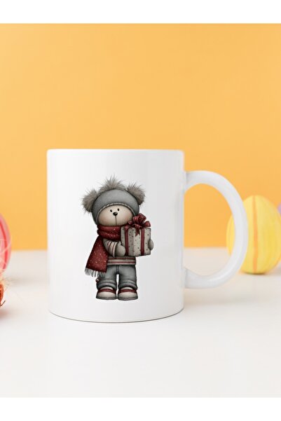 IŞILAY PROMOSYON كوب على شكل دب تيدي لعيد الميلاد موديل 10