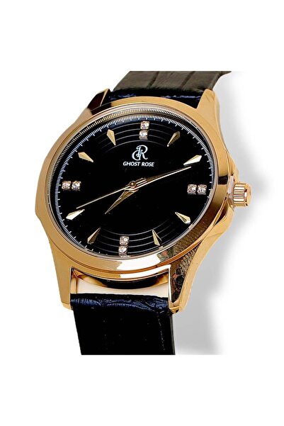 GHOST ROSE Men's Leather Watch