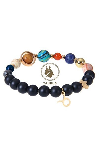 OEM Brățară energetică cu pandantiv zodiacal, mărgele vindecătoare, ametist (...