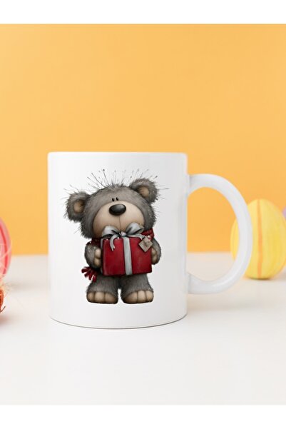 IŞILAY PROMOSYON كوب على شكل دب تيدي لعيد الميلاد موديل 14