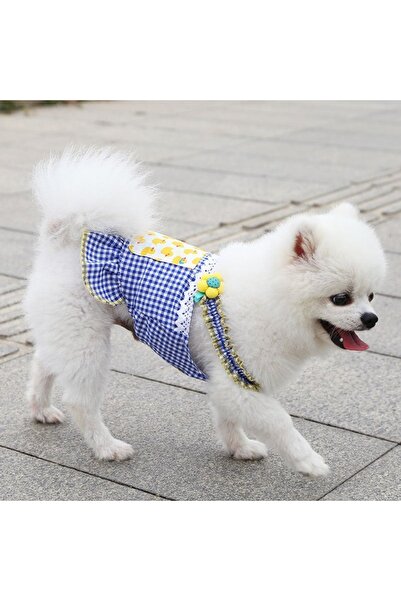 OEM Cute, comfortable summer jumpsuit for small and medium pets, 224A01
