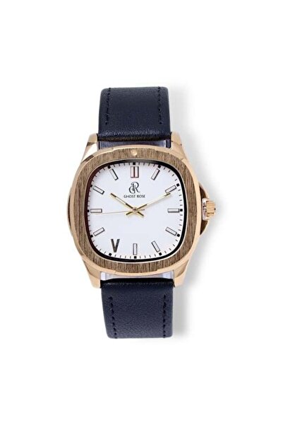 GHOST ROSE Men's Leather Watch