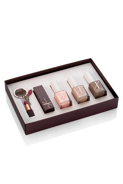 Pastel x Arzu Sabancı 3’lü Oje + Ruj + Anahtarlık Seti No1 | Hediyelik Makyaj Setleri