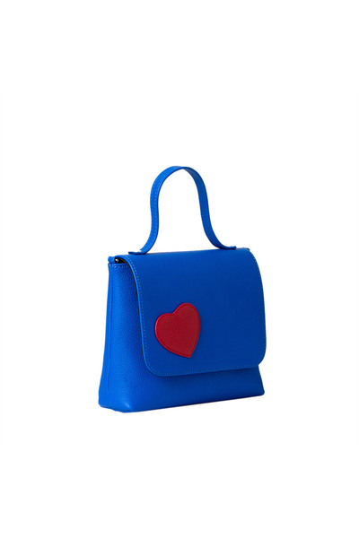 LAURA OLARU MINI LOVE Blue Bag With Heart
