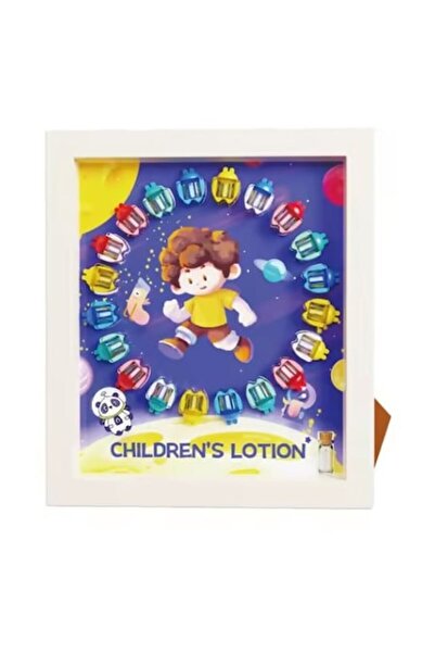 Toy Toy Toy Blue Keepsake Frame with Compartments for Boys' Baby Teeth