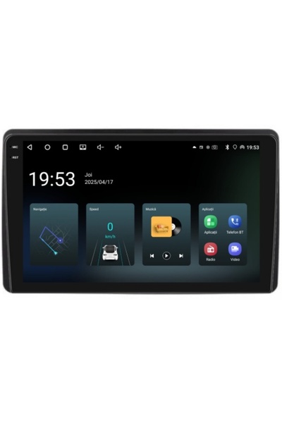 Piloton Navigation for Dacia Duster 2018-2022, 10 inch, 4 GB RAM, 64 GB Storage, Quad Core
