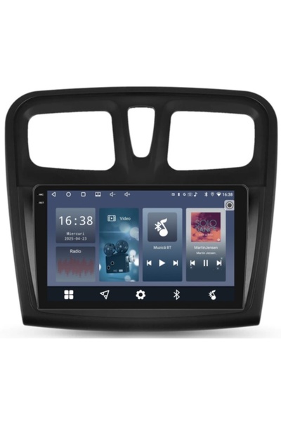 Piloton Dedicated Navigation for Dacia Logan 2 (2012-2020) 9 inch, 2 GB RAM, 32 GB, Quad Core