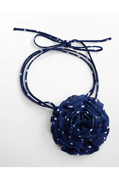 MANGO Chocker, Albastru