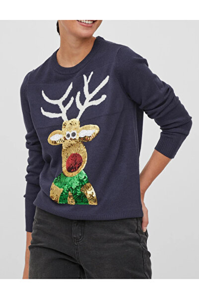 VILA Sweater, BLight blue