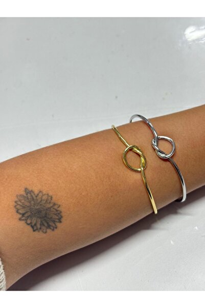 Melkady Aksesuar Melkady 917 - Oval Figured Bijouterie Bracelet