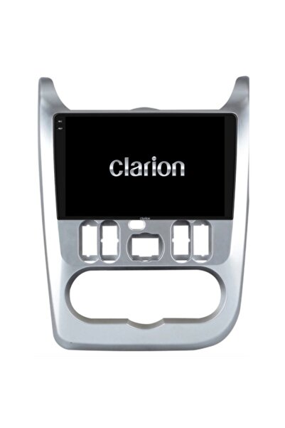 Clarion Android Navigation for Dacia Logan 1 Facelift (2008-2012) 9 Inch QLED 2K 8GB/256GB