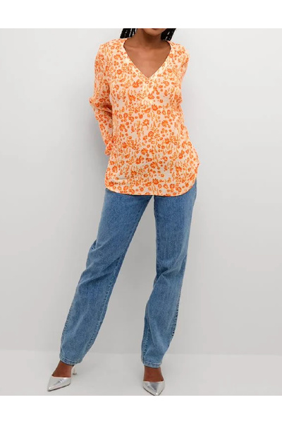 Evendi Blouse, Orange