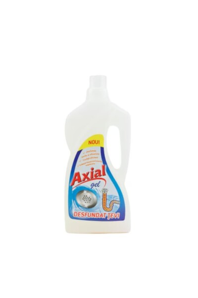 AXIAL gel de desfundare a țevilor – 1000 ml, ideal pentru țevi și sifoane