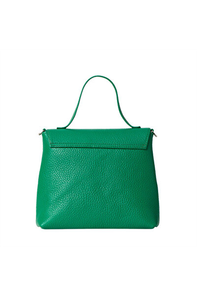 LAURA OLARU MINI LOVE Green Bag With Heart