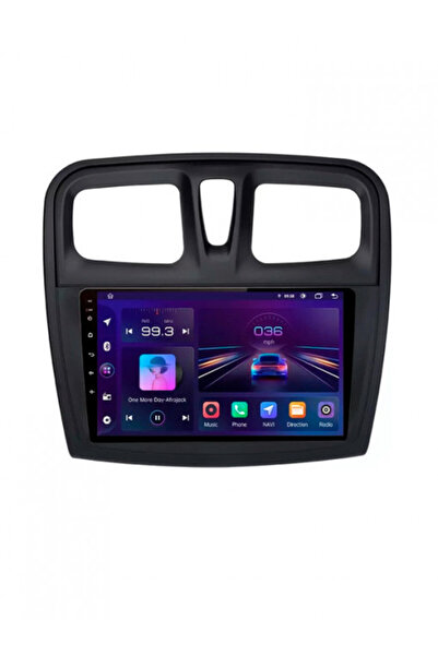 NAVI-ABC Dedicated Navigation for Dacia Logan 2 / Sandero 2 (2012-2019) - 9 inch, 4GB RAM, 64GB, Octa-Core, 4