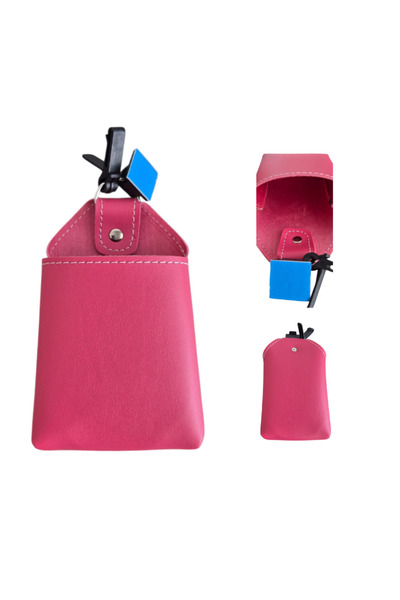 Otovo Auto Leather Pocket Pink for All Vehicles