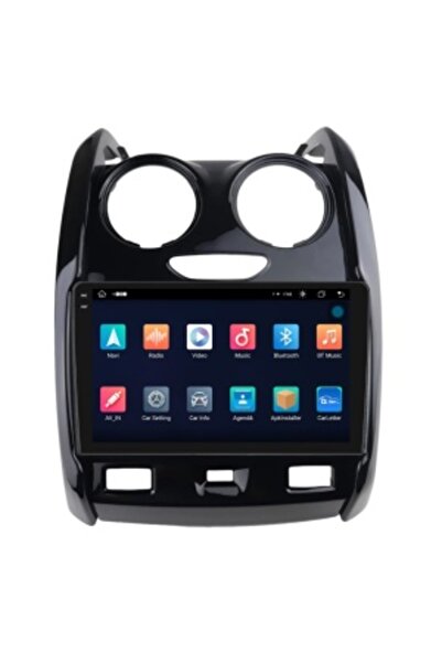 Piloton Dedicated Navigation for Dacia Duster 1 Facelift (2014-2018) 2K, 8GB RAM, 256GB, Octa-Core