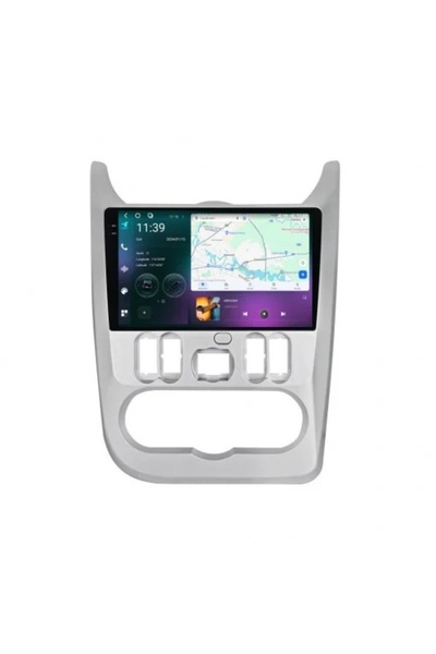 NAVI-ABC Dedicated Navigation for Dacia Logan 1 Facelift (2008-2012) - 2K QLED 12 GB RAM 256 GB 8-Core 4G And
