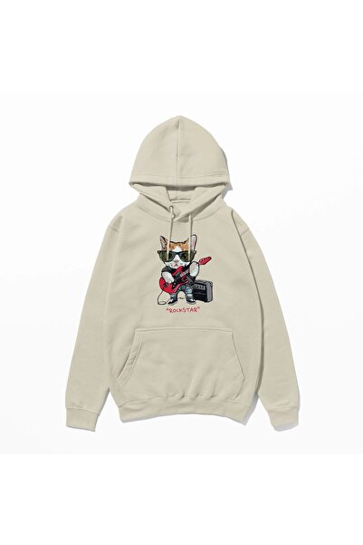 CANDLEMASTORE Rockstar Cat - Hoodie