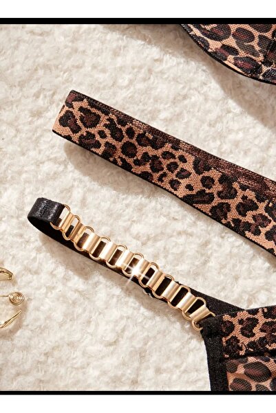 ARONA Leopard print bra panty set