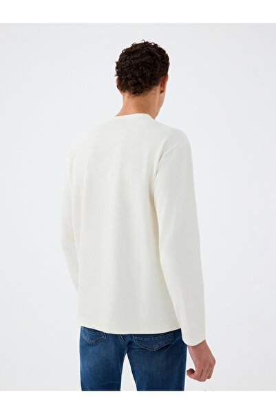 Loft Ανδρικό φούτερ Lf2037183 OFF WHITE